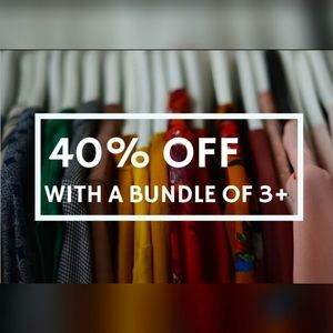 INCLUDES shipping discount. EXCLUDES $5 bundle deal